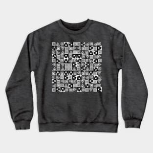 Tiled geometric pattern Crewneck Sweatshirt